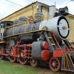 Trinidad Railway Train Station Cuba Steam Engine Locomotive