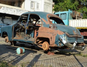 Vehicle Scrapyard Havana La Habana Cuba