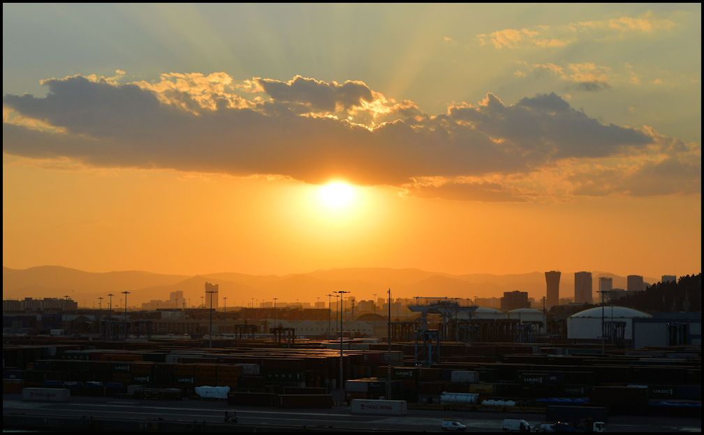 Port of Barcelona Spain